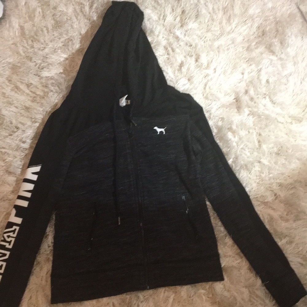 Pink zip up jacket